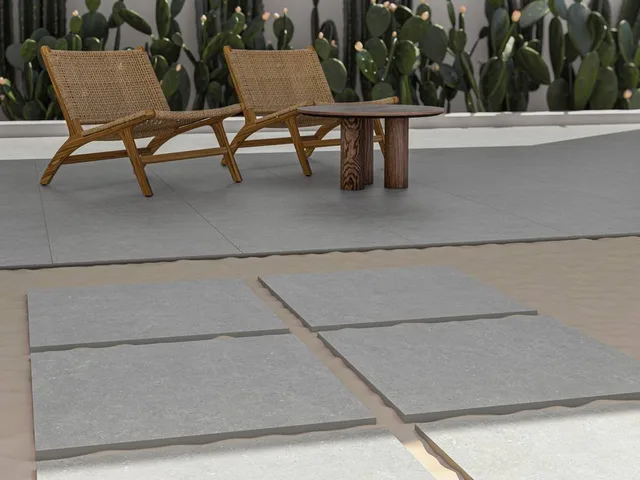 Террасные пластины Terraslab Acron Pearl Base нескользящие 600х1200х20мм