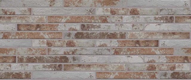 Ригельная плитка Rondine Harlem RED WHITE 4