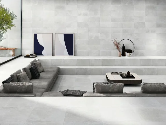 Террасные пластины Terraslab Midtown White Base нескользящие 900х900х20мм