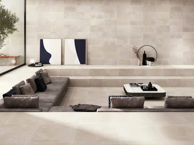 Террасные пластины Terraslab Midtown Cream Base нескользящие 600х1200х20мм