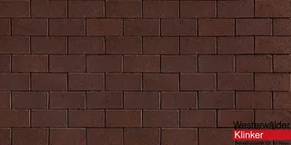 Клинкерная брусчатка Westerwalder Klinker WK115DB40 Design Dunkel Braun