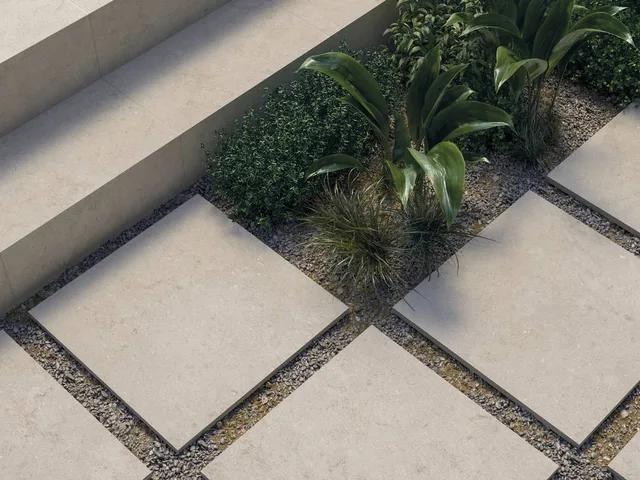 Террасные пластины Terraslab Cronos Cream Base нескользящие 600х1200х20мм