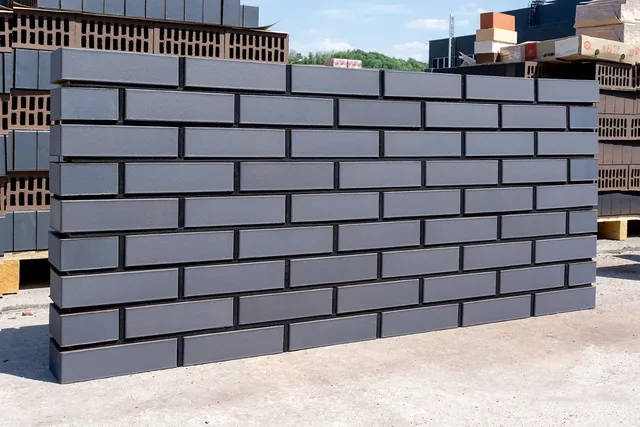 Кирпич керамический облицовочный Красная Гвардия Premium Steel 1 НФ, 250x85x65 мм