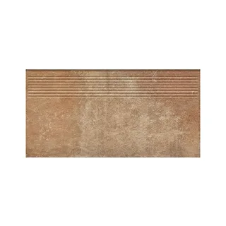 Scandiano Rosso ступень прямая структурная 60х30