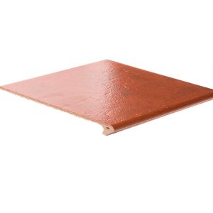 Клинкерная ступень флорентинер ABC Granit Rot, 335*240*10 мм