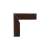 Плинтус структурный левый Paradyz Natural Brown Duro, 300*81*11 мм