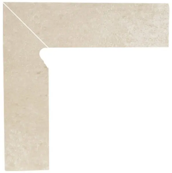 Cotto Crema Cokol Dwuelementowy Prawy 30x81x11