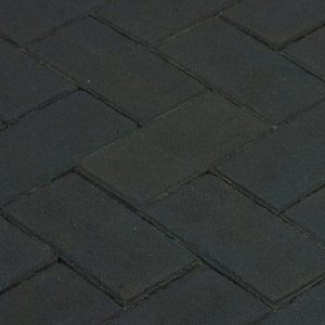 Клинкерная тротуарная брусчатка Penter Nero, 200*100*70 мм
