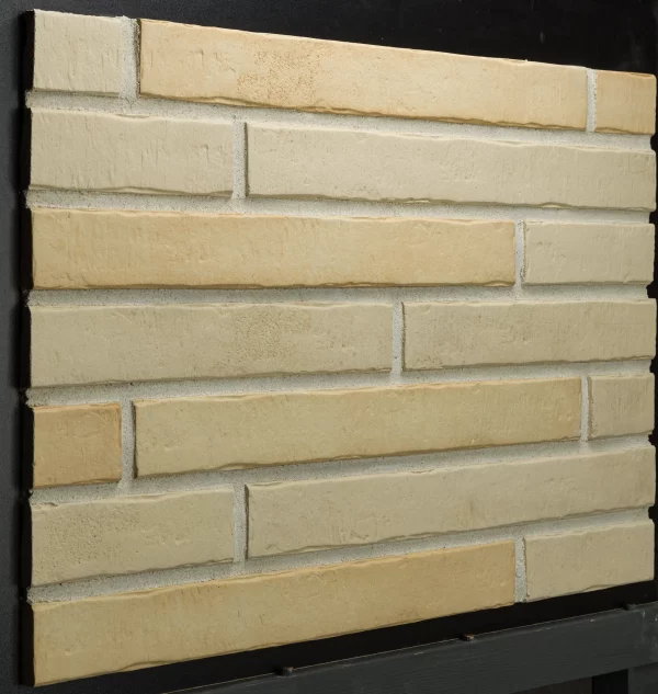 Ригельная плитка для фасада под клинкер Life Brick Лонг 100 микс, 430x52x15 мм 2