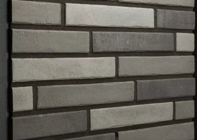Ригельная плитка для фасада под клинкер Life Brick Лонг 200 микс, 430x52x15 мм 2
