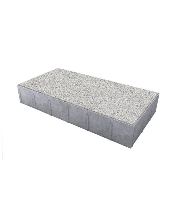 Pryamougolnik B 5 P 8 Granit Belij 80 1