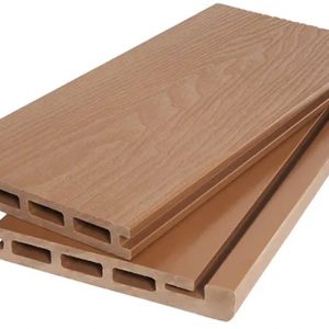 Доска Polivan Group SINGARAJA для обрамления террас по периметру, пустотелая, 3D дерево, песочный, 5800x140x20 мм