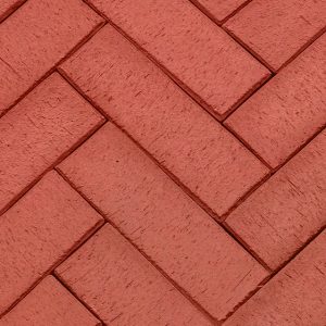 Клинкерная брусчатка ЛСР Лондон красный лонг, 250x80x50 мм