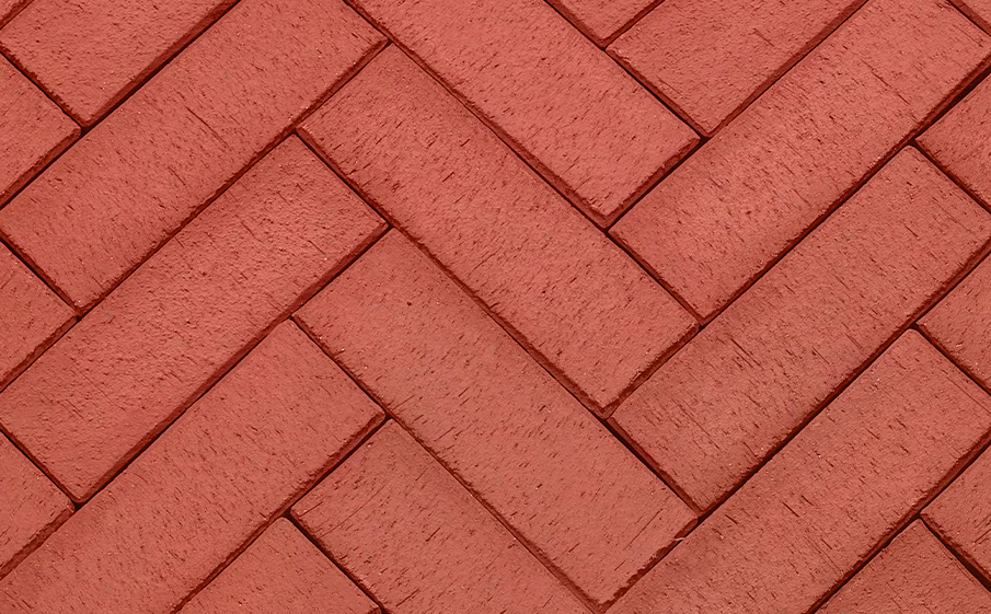 Клинкерная брусчатка ЛСР Лондон красный лонг, 250x80x50 мм