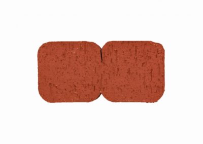 Клинкерная брусчатка ЛСР Лондон, квадро R, красный 100x100x50 мм 2