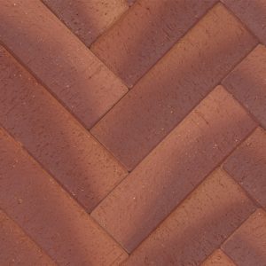 Клинкерная брусчатка ЛСР Манчестер красный бордо лонг, 250x80x50 мм