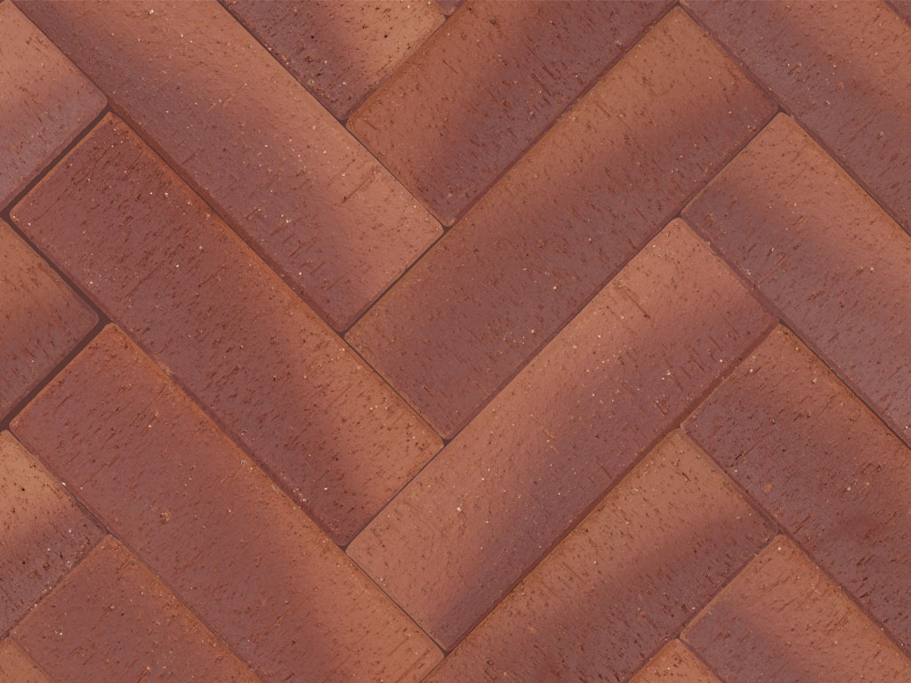 Клинкерная брусчатка ЛСР Манчестер красный бордо лонг, 250x80x50 мм