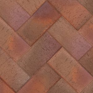 Клинкерная брусчатка ЛСР Милан темно-красный бордо, 200x100x50 мм