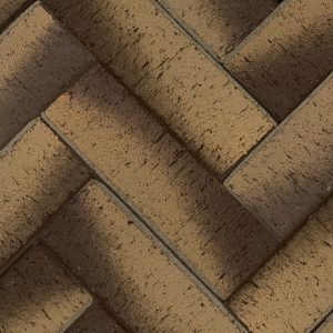 Клинкерная брусчатка ЛСР Монако коричневый золото, 250x80x50 мм