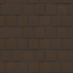 Клинкерная брусчатка ЛСР Мюнхен, квадро, коричневый 100x100x50 мм