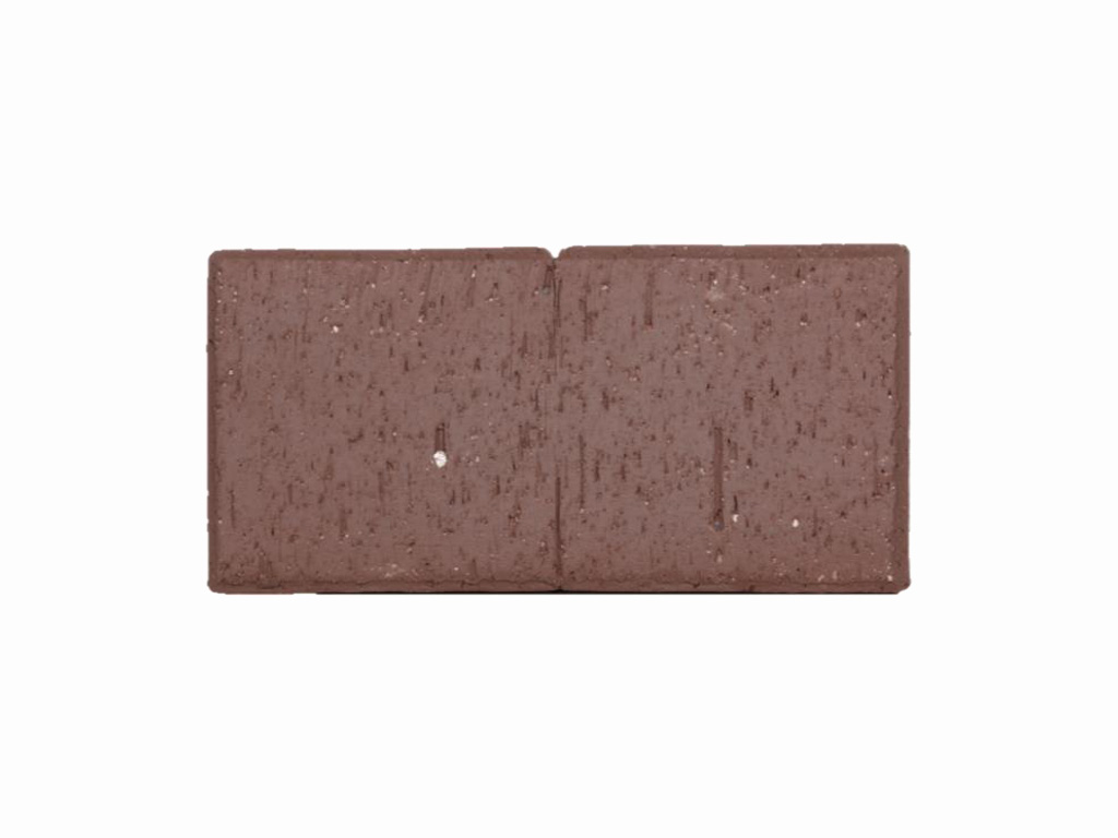 Клинкерная брусчатка ЛСР Мюнхен, квадро, коричневый 100x100x50 мм