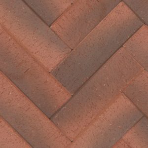 Клинкерная брусчатка ЛСР Оксфорд красный умбра лонг, 250x80x50 мм