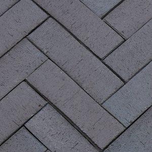 Клинкерная брусчатка ЛСР Штутгарт графитовый лонг, 250x80x50 мм