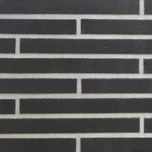 Клинкерная плитка Kerastep Long Brick (ригель) 149 BLACK 500×40х11мм