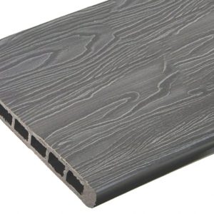 Ступень TalverWood, вельвет + 3D дерево, серый, 4000x310x25 мм