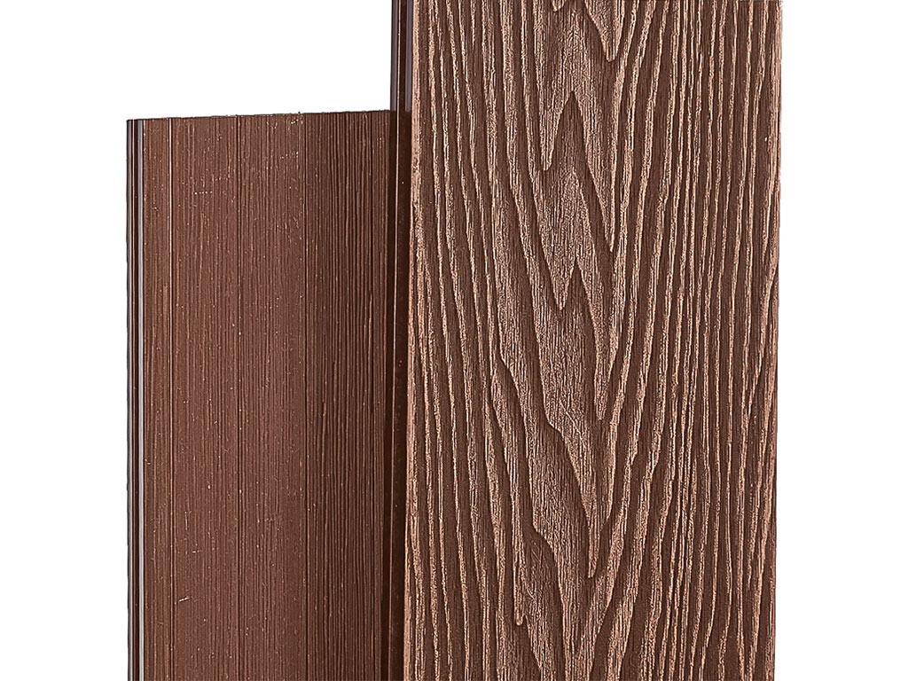 Террасная доска Deckart Praktik New Махагон, 6000x150x24 мм