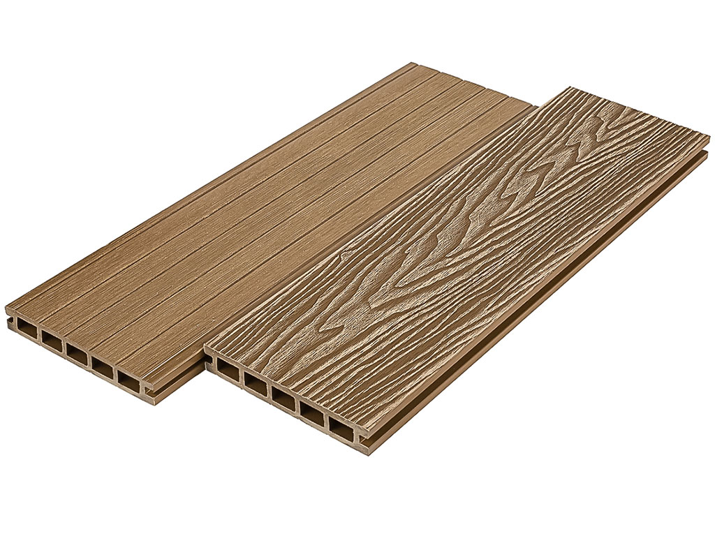 Террасная доска Deckart Praktik New Орех, 3000x150x24 мм
