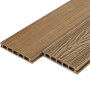 Террасная доска Deckart Praktik New Орех, 4000x150x24 мм