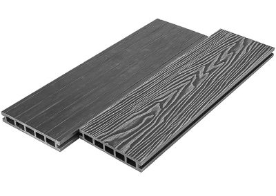 Террасная доска Deckart Praktik New Серая, 6000x150x24 мм 2