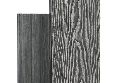 Террасная доска Deckart Praktik New Серая, 6000x150x24 мм 3