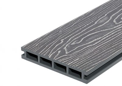 Террасная доска Decking Country Серый (Дымчатый дуб), 3000x150x24 мм 2