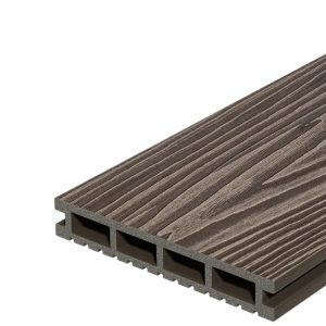 Террасная доска Decking Urban Венге (Темный орех), 3000x150x24 мм