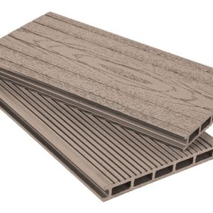 Террасная доска Grand Line 160 мм вельвет и тиснение Шоколад, 3 м