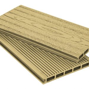 Террасная доска Grand Line 160 мм вельвет и тиснение Золотой, 4 м