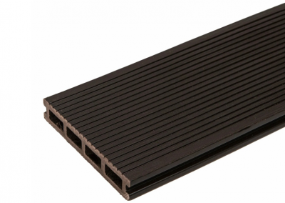 Террасная доска TalverWood, вельвет + 3D дерево, венге, 4000x150x25 мм 2