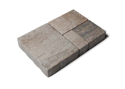 Тротуарная плитка Выбор Мюнхен Б.2.Фсм.6 листопад гладкий, песчаник, комплект 4 шт, толщина 60 мм 3