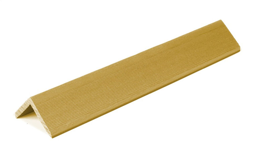 Уголок Grand Line ДПК внешний 50×50 мм Золотой, 4 м