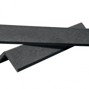 Уголок завершающий Polivan Group SINGARAJA, черный, 2900x45x45 мм