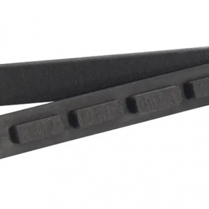 Заглушка для террасной доски Polivan Group SINGARAJA, черный, 140x20x18 мм