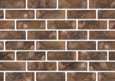 Минеральный кирпич Wandermode Armschwung AZ070NF85 Bronze-Schwarz рядовой 240x71x85 мм 3