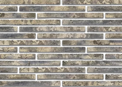 Минеральный кирпич Wandermode Armschwung AZ070R50 Bronze-Schwarz рядовой 500x40x50 мм 3