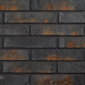 Минеральный кирпич Wandermode Armschwung AZ090DF85 Schwarzes Feuer рядовой 240x50x85 мм