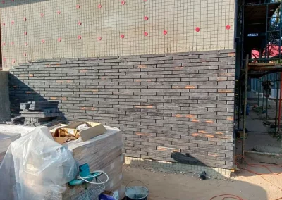 Минеральный кирпич Wandermode Armschwung AZ090L85 Schwarzes Feuer рядовой 440x52x85 мм 5