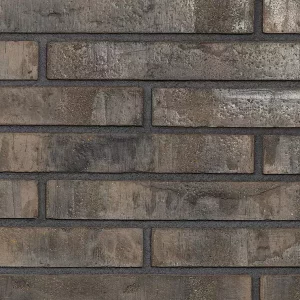 Минеральный кирпич Wandermode Armschwung AZ130L85 Schwarzbraun рядовой 440x52x85 мм