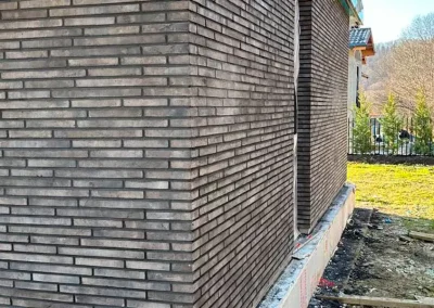 Минеральный кирпич Wandermode Armschwung AZ130R85 Schwarzbraun рядовой 500x40x85 мм 4