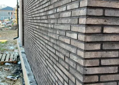 Минеральный кирпич Wandermode Armschwung AZ130R85 Schwarzbraun рядовой 500x40x85 мм 5